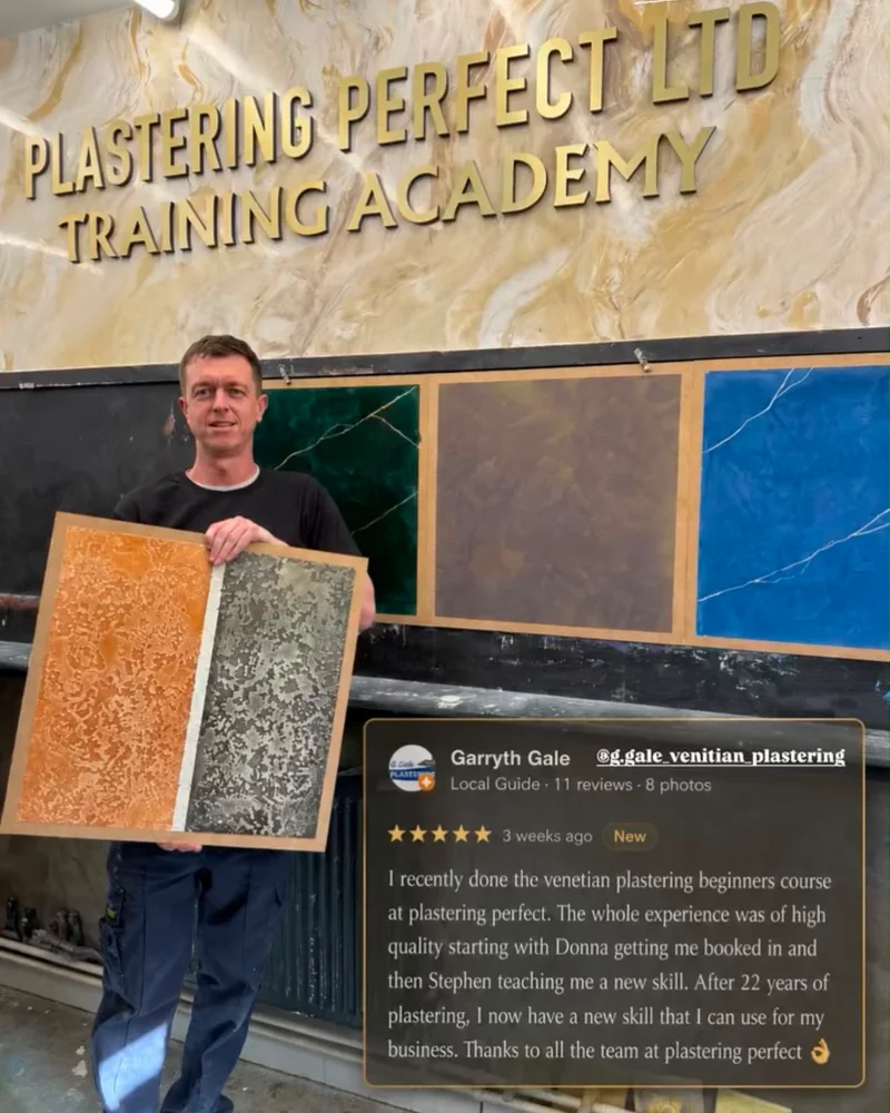 Venetian Plaster Training Courses in Scotland - Plastering Perfect LTD 2026 - 1
